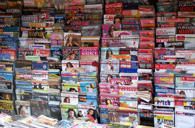 Magazines are like printed Usenet